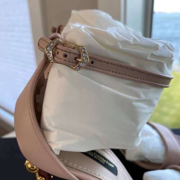 Dolce & Gabbana DG Baroque Sandals Heels 38 - Picture 5 of 9